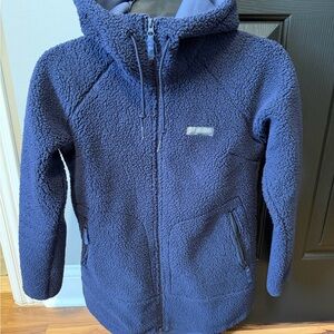 Columbia Navy Blue Long Jacket